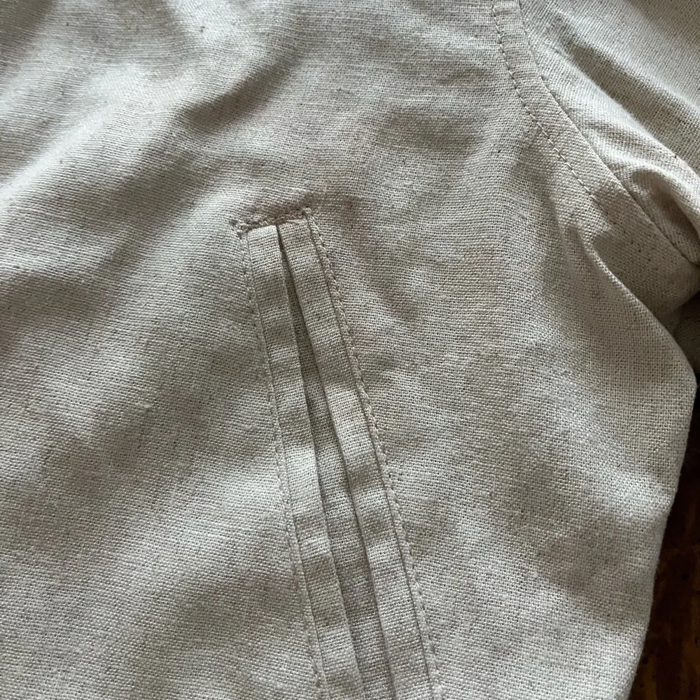 H&M Cream Bomber Jacket - Picture 3 of 4